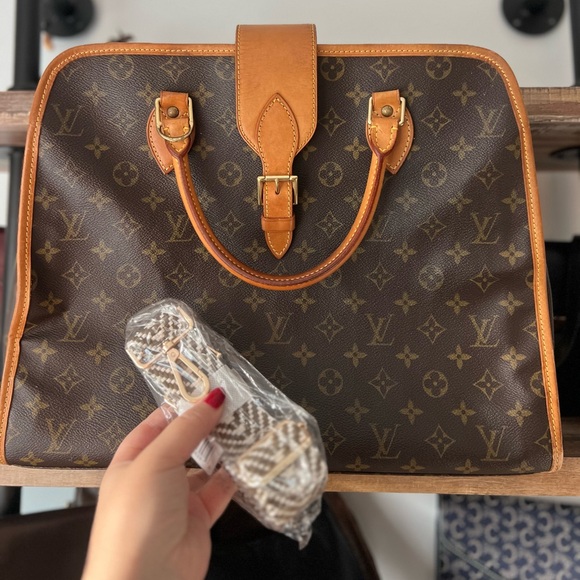 🖤Louis Vuitton Monogram Rivoli Brown HandBag - Picture 16 of 16